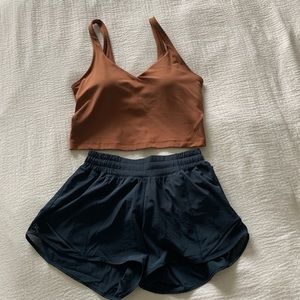 Lululemon Navy Blue Hotty Hot 4” ✨Final Price✨